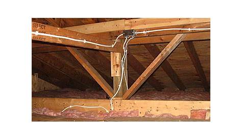 youtube electrical wiring attic