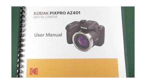 owners manual for kodak pixpro az401