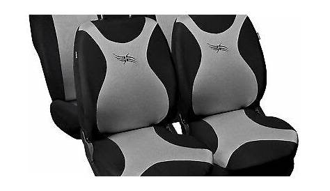 Car seat covers fit Toyota Corolla full set - black/silver | eBay