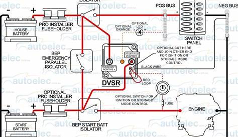 boat battery switch wiring