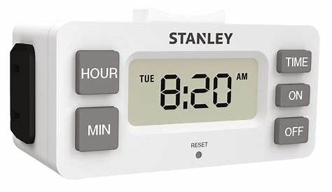 TimerMax Digislim Daily Digital Indoor Timer - 38424 | STANLEY Tools