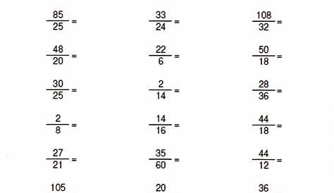 math worksheet decimals to fractions
