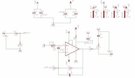 The schematic and board for the power supply of my amplifier