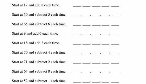 Recursive Formulas Worksheet - worksheet