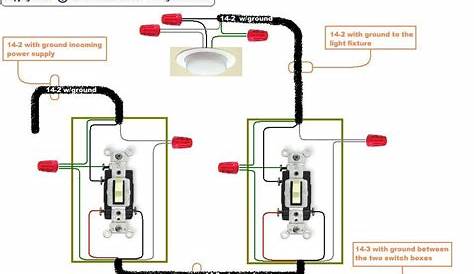 single switch lighting circuit diagrams us