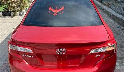 Clean Few Months Registered 2014 Toyota Camry (red) - Autos - Nigeria