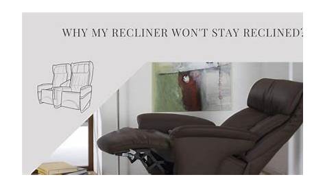 Why My Recliner Won't Stay Reclined? (Easy Fix)