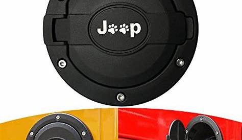 Buy Cap Cover for Jeep Wrangler, Tank Cover Satin Black Powder Coated