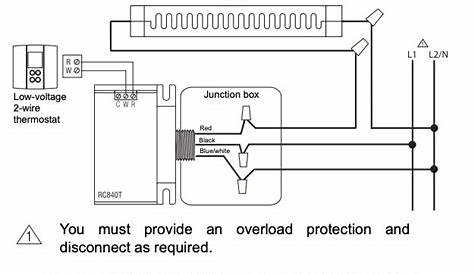 Honeywell Manual Electric Baseboard Thermostat Wiring Diagram - Wiring