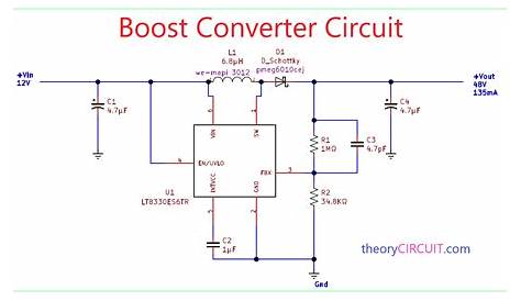 boost converter circuit diagram with explanation - Wiring Diagram and