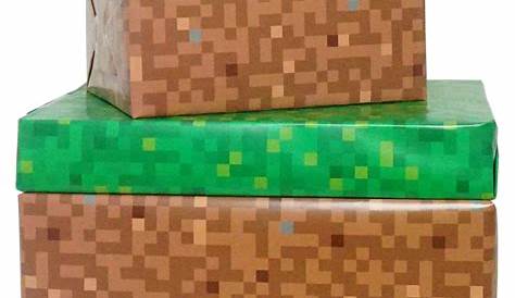 wrapping paper minecraft