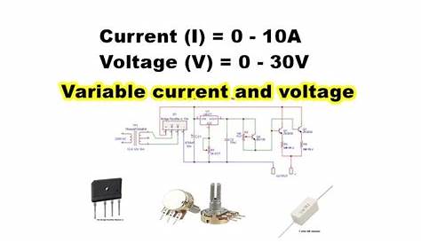 0-30v 0-10a Regulated Variable Power Supply Circuit