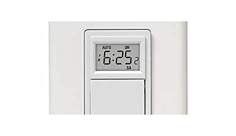 honeywell home timer switch manual