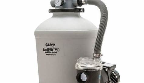 Game SandPro 75D Above Ground Pump and Sand Filter | Leslie's Pool Supplies
