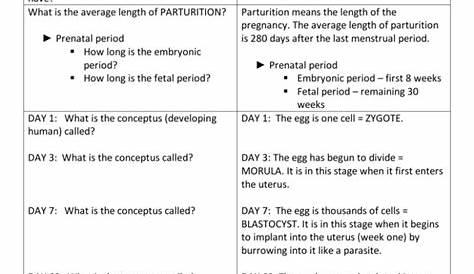 Embryology Flashcards