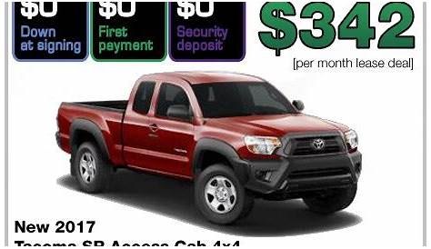 Zero Down Toyota Lease Deals | 802 Toyota of Vermont
