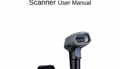 CS2X90 user manual user manual Image Scanner, Barcode Scanner, User