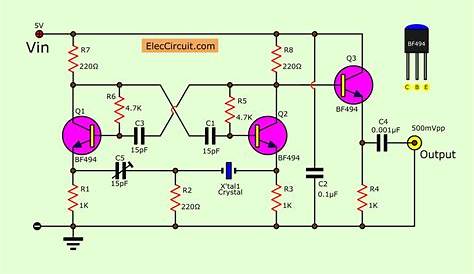 basic oscillator circuit diagram