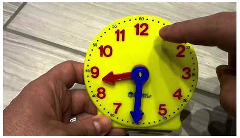 Telling Time On An Analog Clock-Math Lesson With Examples - YouTube