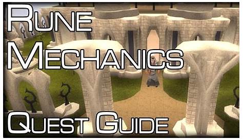 RuneScape - Rune Mechanics - Quest Guide - YouTube