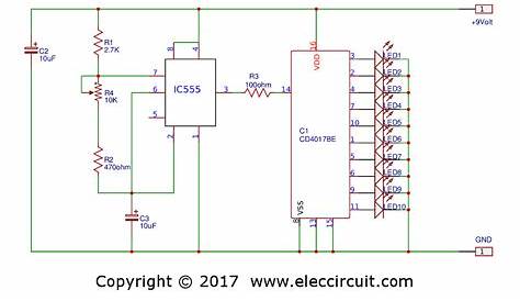 christmas running light circuit design pdf