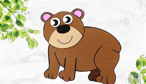 Free Printable Brown Bear Craft for Kids - Simple Mom Project