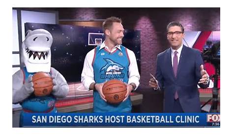 Sharks Featured on Fox 5 News Channel - San Diego Sharks Basketball