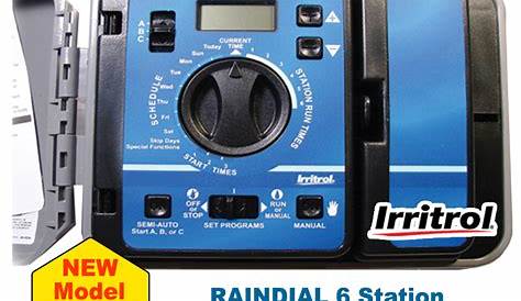 Irritrol Raindial Residential Controller 6 Station - The Watershed