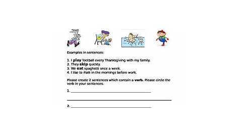 Nouns, Verbs and Adjectives Worksheets by Teaching Elementary Grades 3-6