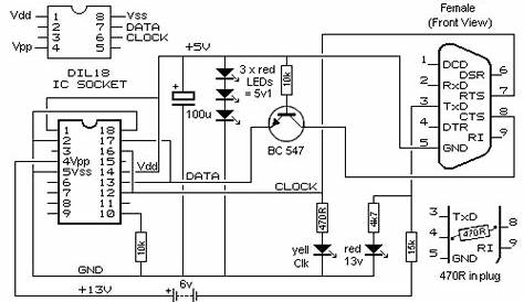 multi pic programmer circuit diagram