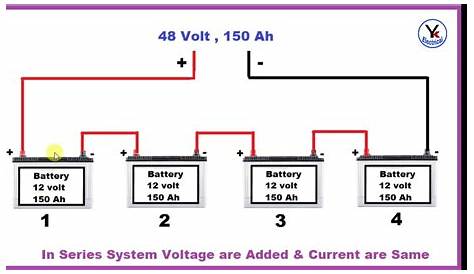 series battery wiring diagram