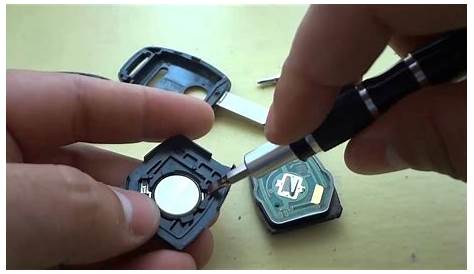 replace 2012 honda crv key fob battery