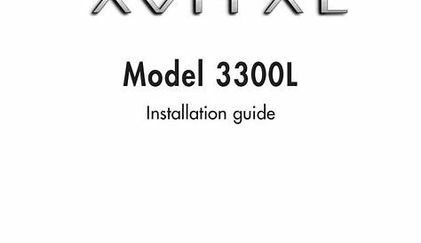 avital 4100 owner's manual