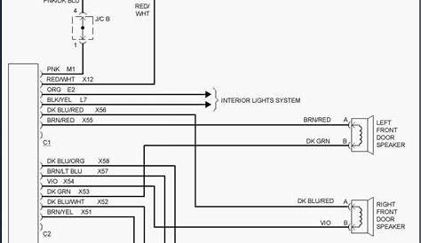 96 dodge radio wiring diagram