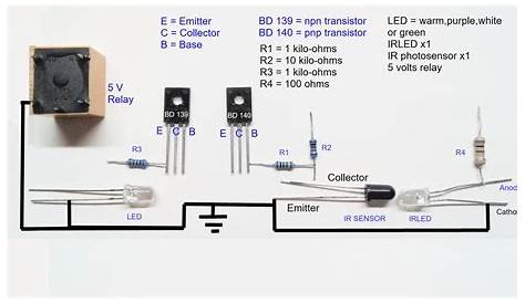 Infrared proximity sensor circuit diagram