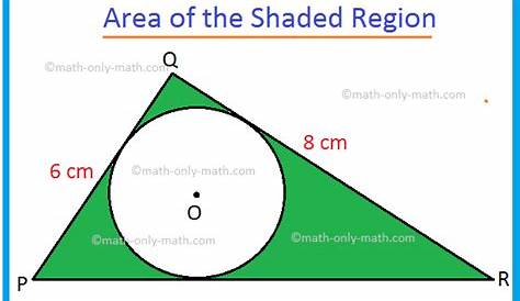 find the area of a shaded region