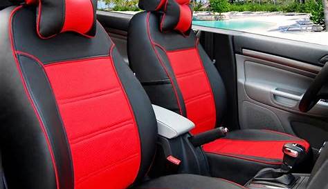 AutoDecorun Tailored car seat cushion leather for Dodge Challenger