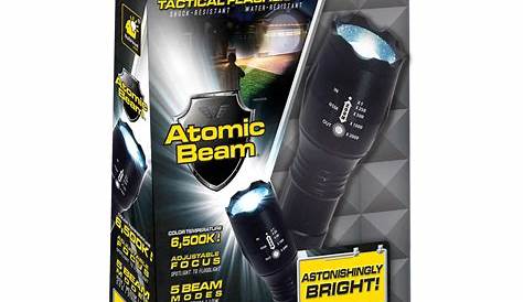 Atomic Beam 1200 lumens Black LED Flashlight AAA Battery - Ace Hardware