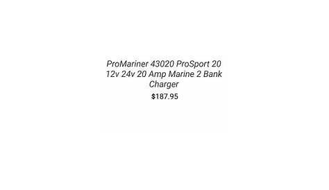 promariner prosport 8 manual