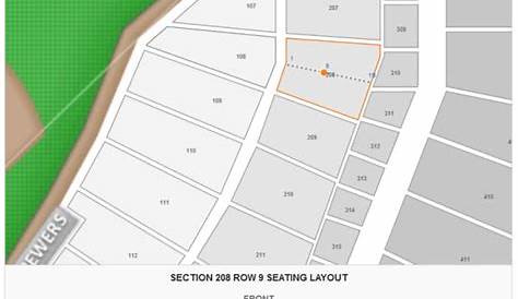 miller park seating chart with rows | Brokeasshome.com
