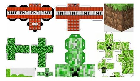 Minecraft Party: Free Printable Boxes. - Oh My Fiesta! for Geeks