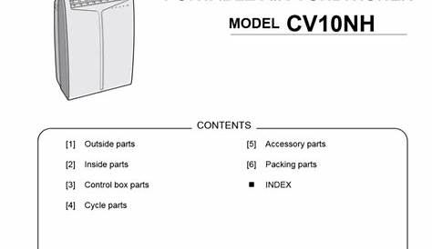 Sharp CV-10NH Owner's manual | Manualzz