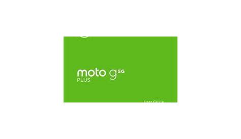 moto g 5g user manual