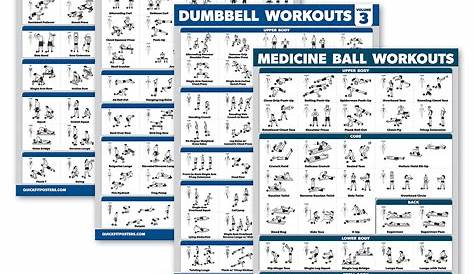 Buy 4 Pack - Dumbbell Workout s Volume 1, 2 & 3 + Medicine Ball