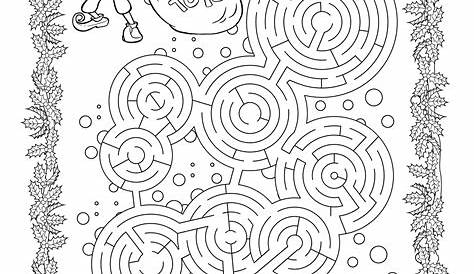 maze worksheet hard