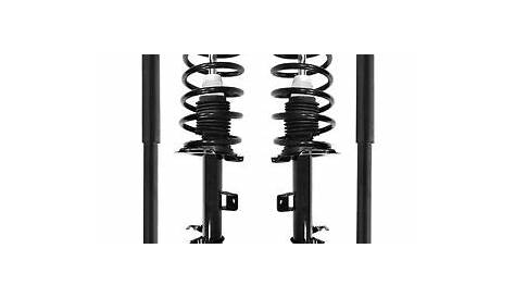Front Quick Complete Struts w/ Springs & Rear shocks for 2008-2012 Ford