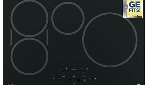 GE Profile 30 in. Electric Induction Cooktop in Black with 4 Elements
