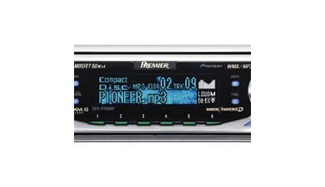 Pioneer Premier DEH-P760MP CD Player Stereo - Car Audio Forumz - The #1