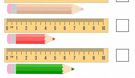 measuring cm worksheet