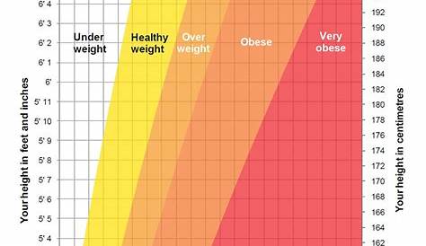 weight height picture chart